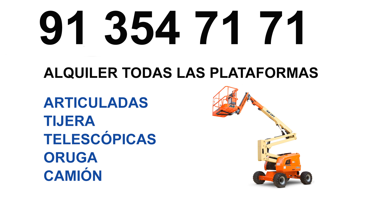 Nueva España Plataforma Elevadora en Alquiler
