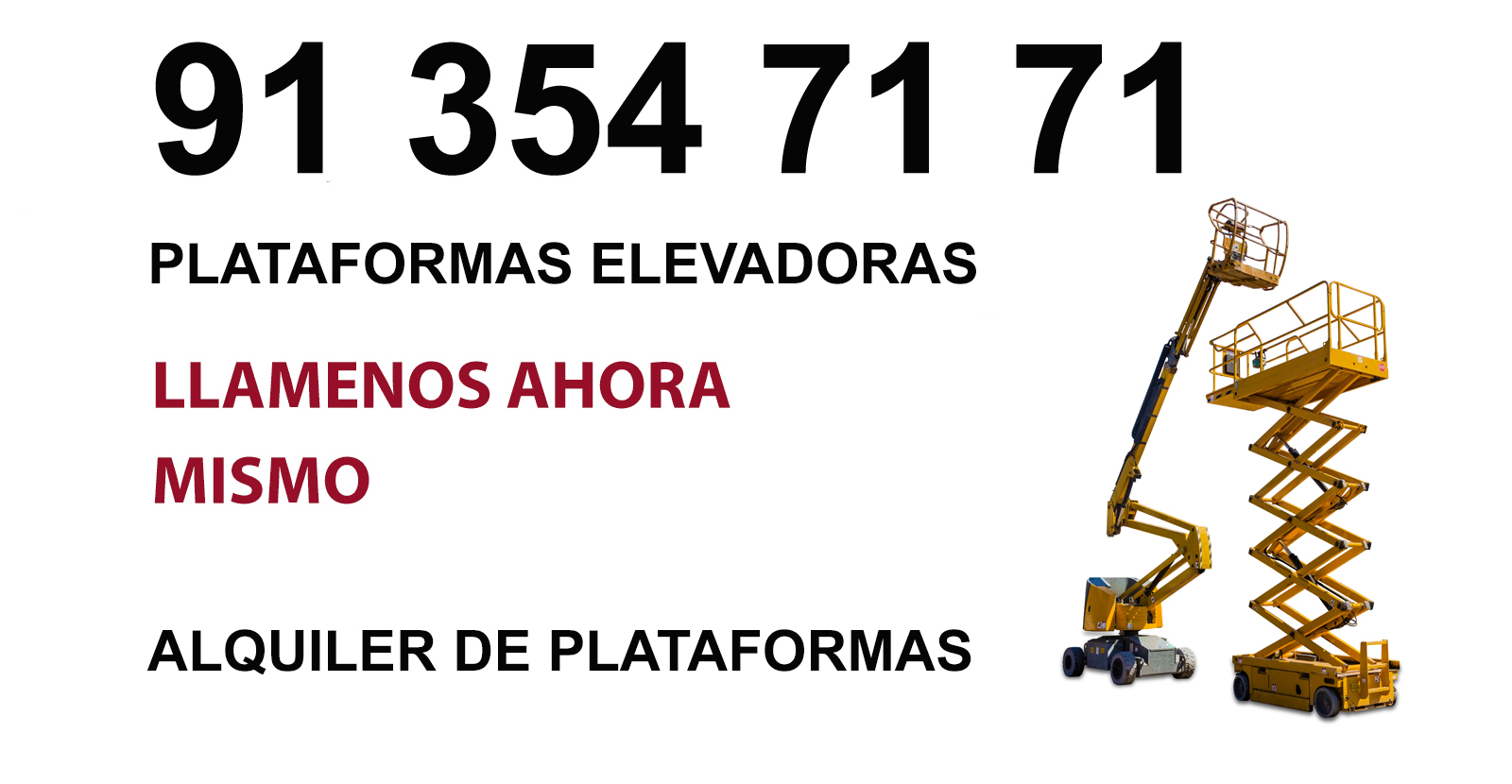 Nueva España Alquiler  Plataforma Elevadora Vertical